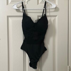 Black Lace Bodysuit